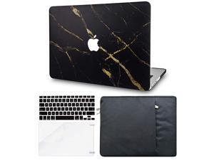 4 in 1 Laptop Case for MacBook Pro 16 Touch Bar 20202019 A2141 Hard Shell Cover Sleeve Keyboard Cover Screen Protector Black Gold Marble 4 in 1 Laptop Case for MacBook Pro 16 Touch Bar 20202019 A2141 Hard Shell Cover Sleeve Keyboard Cover Screen Protector Black Gold Marble