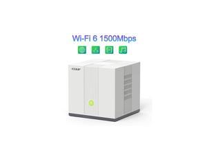 WiFi 6 Router AX for Whole Home Dual Band Wireless Router with 2 Gigabit Ethernet Ports 80211ax Up to 1500 sq ft Coverage 40+ Devices OFDMA MUMIMO WDS Adaptive Qos Parent Control WiFi 6 Router AX for Whole Home Dual Band Wireless Router with 2 Gigabit Ethernet Ports 80211ax Up to 1500 sq ft Coverage 40+ Devices OFDMA MUMIMO WDS Adaptive Qos Parent Control
