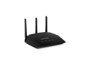 | Up to 1200 sq ft Coverage & 20 Devices - AC1600 Dual Band Wireless Speed R6330 4 x 1G Ethernet and 1 x 2.0 USB Ports NETGEAR WiFi Router up to 1600 Mbps 
