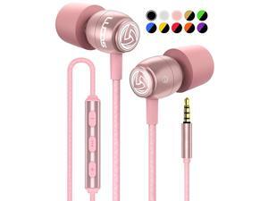 Clamor Wired Earbuds in Ear Headphones with Microphone Earphones with Mic and Volume Control Memory Foam Reinforced Cable Bass Compatible with iPhone Apple iPad Computer Laptop PC Clamor Wired Earbuds in Ear Headphones with Microphone Earphones with Mic and Volume Control Memory Foam Reinforced Cable Bass Compatible with iPhone Apple iPad Computer Laptop PC