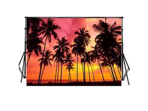 10x65ft Summer Seaside Sunset Photo Booth Backdrop Palm Trees Silhouettes on Tropical Beach Photography Background for Wedding Moana Theme Birthday Party Portraits Photo Booth PropWP125 10x65ft Summer Seaside Sunset Photo Booth Backdrop Palm Trees Silhouettes on Tropical Beach Photography Background for Wedding Moana Theme Birthday Party Portraits Photo Booth PropWP125