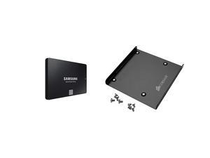 860 EVO 500GB 2.5 Inch SATA III Internal SSD (MZ-76E500B/AM) & Corsair SSD Mounting Bracket Kit 2.5" to 3.5" drive bay(CSSD-BRKT1) 860 EVO 500GB 2.5 Inch SATA III Internal SSD (MZ-76E500B/AM) & Corsair SSD Mounting Bracket Kit 2.5" to 3.5" drive bay(CSSD-BRKT1)