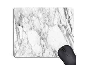White Marble Mouse Pad Cute Mat White Grey Rectangle Mouse Pads White Marble Mouse Pad Cute Mat White Grey Rectangle Mouse Pads