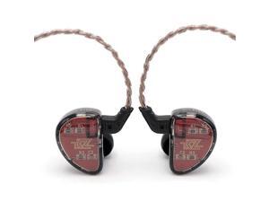 LINSOUL AS10 5BA HiFi Stereo in-Ear Earphone High Resolution Earbud Headphone with 0.75mm 2 pin Cable, Five Balanced Armature Drivers, Noise Cancelling (with Mic, Black) LINSOUL AS10 5BA HiFi Stereo in-Ear Earphone High Resolution Earbud Headphone with 0.75mm 2 pin Cable, Five Balanced Armature Drivers, Noise Cancelling (with Mic, Black)