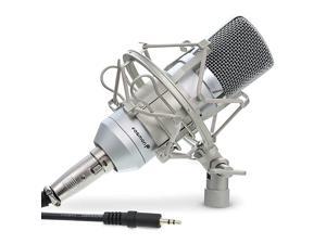 Cardioid Condenser Microphone XLR Noise Deduction 360 Degree UniDirectional Voice Recording with Mount amp Windscreen for PC Gaming Broadcasting Podcasting Studio YouTube amp Tiktok Video Cardioid Condenser Microphone XLR Noise Deduction 360 Degree UniDirectional Voice Recording with Mount amp Windscreen for PC Gaming Broadcasting Podcasting Studio YouTube amp Tiktok Video
