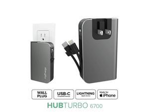 Portable Charger for iPhone Built in Cable USB C Power Bank Fast Charging Hub Turbo 18W 6700mAh Lightning Type C Wall Plug External Battery Pack Backup for Apple Android 36 Hrs Power Portable Charger for iPhone Built in Cable USB C Power Bank Fast Charging Hub Turbo 18W 6700mAh Lightning Type C Wall Plug External Battery Pack Backup for Apple Android 36 Hrs Power