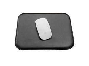 Italian Leather Mouse Pad for Home or Office Desktop Handmade in Italy Black Italian Leather Mouse Pad for Home or Office Desktop Handmade in Italy Black