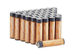 36 Pack AAA HighPerformance Alkaline Batteries 10Year Shelf Life Easy to Open Value Pack