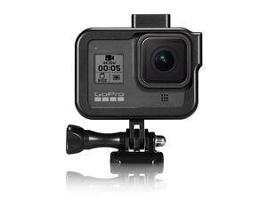 Vlog Aluminum Alloy Case Housing Shell Case CNC Protective Cage for GoPro Hero 8 Black with Cold Shoe Mount Black