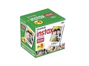 Instax Mini Instant Film, 10 Sheets×5 Pack(Total 50 Shoots)