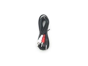 25 Feet 35mm Male to Stereo RCA Male Cable 25 Feet 35mm Male to Stereo RCA Male Cable