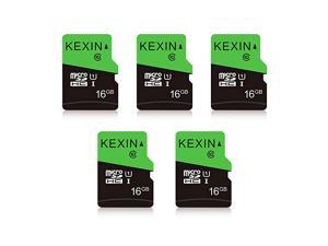 Micro SD Card 16 GB 5 Pack MicroSDHC UHSI Memory Card Class 10 High Speed Micro SD Card C10 U1 Micro SD Card 16 GB 5 Pack MicroSDHC UHSI Memory Card Class 10 High Speed Micro SD Card C10 U1
