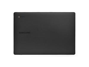 Hard Shell Case for New 2020 15.6'' Samsung ChromeBook 4+ XE350XBA Series Laptop (Black)