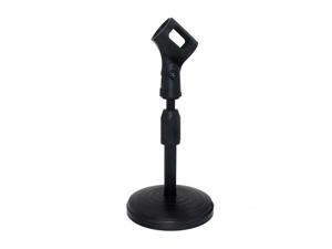 Iron Base Adjustable Foldable Desktop Microphone Stand Holder with Mic Clip for Meetings Lectures Podcasts and More Iron Base Adjustable Foldable Desktop Microphone Stand Holder with Mic Clip for Meetings Lectures Podcasts and More