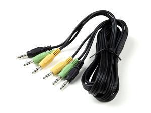 SummitLink Audio Cable 3 to 3 Minijack Color Coded for 5.1 Channel Logitech Computer Speakers SummitLink Audio Cable 3 to 3 Minijack Color Coded for 5.1 Channel Logitech Computer Speakers