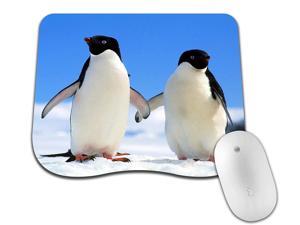 Cute Penguins Curve Mouse pad Customized Non Slip Rubber Mosue Pad Mouse pad Gaming Mouse Pad