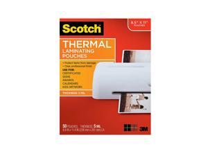 Single Sided 16-Inches x 10-Foot Roll Scotch Self-Seal Laminating Sheets 