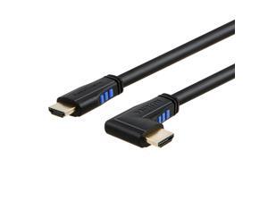 HDMI Cable, CableCreation 10 Feet Left Angle 90 Degree Vertical Left 4K HDMI 2.0 Cable, Support 4K Ultra HD, 3D Video, Ethernet, Audio Return Channel, Black HDMI Cable, CableCreation 10 Feet Left Angle 90 Degree Vertical Left 4K HDMI 2.0 Cable, Support 4K Ultra HD, 3D Video, Ethernet, Audio Return Channel, Black