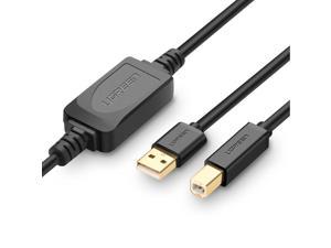 Length : 5M ZZL Printer Cord Hi-Speed USB A/B Cable Printer Scanner Cable Premium Durable for Printer/Scanner/External Hard Drives
