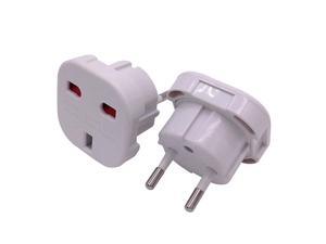 2018 Practical UK To EU Euro Europe European Travel Adaptor Plug 2 in 1 Adapter ABS Dropshipping 0305 2018 Practical UK To EU Euro Europe European Travel Adaptor Plug 2 in 1 Adapter ABS Dropshipping 0305