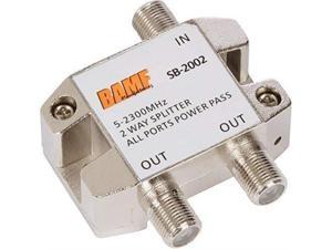 2Way Coax Cable Splitter BiDirectional MoCA 52300MHz 2Way Coax Cable Splitter BiDirectional MoCA 52300MHz