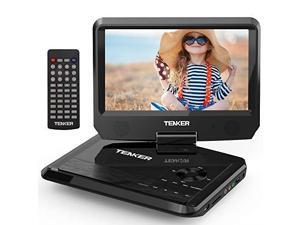 11 Portable DVD Player with 95 Swivel Screen Builtin Rechargeable Battery and SD Card Slot USB Port Upgraded Version 11 Portable DVD Player with 95 Swivel Screen Builtin Rechargeable Battery and SD Card Slot USB Port Upgraded Version