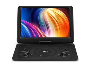 179 Portable DVD Player with 154 Large HD Screen 6 Hours Rechargeable Battery Support USBSD CardSync TV and Multiple Disc Formats High Volume Speaker Black 179 Portable DVD Player with 154 Large HD Screen 6 Hours Rechargeable Battery Support USBSD CardSync TV and Multiple Disc Formats High Volume Speaker Black