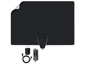 Clearstream Amplified TV Antenna 50+ Mile Range UHFVhf MultiDirectional Grips to Walls USB InLine Amplifier 15 ft RG6 Cable 4K Ready BlackWhitePaintable FLEX Clearstream Amplified TV Antenna 50+ Mile Range UHFVhf MultiDirectional Grips to Walls USB InLine Amplifier 15 ft RG6 Cable 4K Ready BlackWhitePaintable FLEX