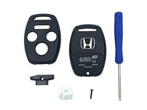 Key Fob Shell Case Fit for Honda Accord Civic Ex Pilot Crv Ridgeline Keyless Entry Remote Key Housing Key Fob Shell Case Fit for Honda Accord Civic Ex Pilot Crv Ridgeline Keyless Entry Remote Key Housing