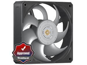 PCCOOLER CPS F9 R120 High-Speed 120mm Industrial Case Fan, 3-Phase 6-Slot Motor, NSK Daul Ball Bearing, LCP Material, 4-Pin PWM PC Fans w/ 3 Modes up to 3000RPM, Anti-Vibration Pads, Black