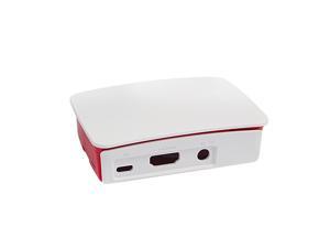 Raspberry Pi 3 Model B+ Plus ABS Case Red & White Color Plastic Protective Cover Shell for Raspberry Pi 3