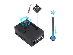Newest Raspberry Pi 3 Model B+ Plus Case Plastic ABS Case Shell Box + 5V Cooling Fan for Raspberry Pi 3 3.5 inch Touchscreen Newest Raspberry Pi 3 Model B+ Plus Case Plastic ABS Case Shell Box + 5V Cooling Fan for Raspberry Pi 3 3.5 inch Touchscreen