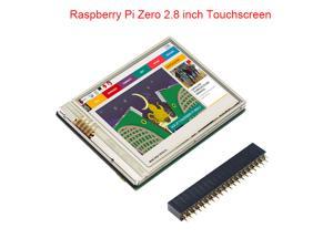 2.8 inch Raspberry Pi Zero Touch Screen 60 FPS HD LCD + GPIO Header for Raspberry Pi Zero W / 1.3 Monitor 2.8" Display Module
