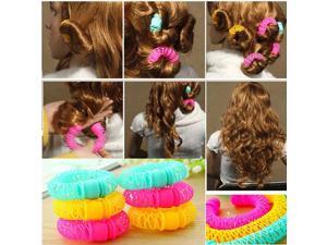 8Pcs New Magic Hair Donuts Hair Styling Roller Hairdress Magic Bendy Curler Spiral Curls DIY Tool for Woman Hair Accessories 8Pcs New Magic Hair Donuts Hair Styling Roller Hairdress Magic Bendy Curler Spiral Curls DIY Tool for Woman Hair Accessories
