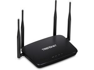 TRENDnet AC1200 Dual Band WiFi Router, TEW-831DR, Gigabit WAN Port, 4 x 5dBi Antennas, Wireless AC 867Mbps, Wireless N 300Mbps, Business/Home Wireless AC Router for High Speed Internet,MU-MIMO Support