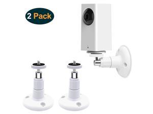Wyze Cam Pan Wall Mount, Adjustable Indoor and Outdoor Security Mount for Wyze Cam Pan and Other Camera with Same Interface(Standard Size) 2 Pack