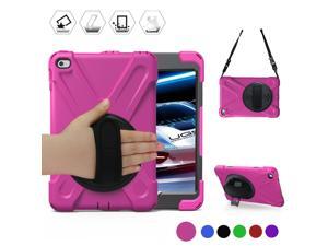 Werleo for iPad Mini 4 Case Three Layer Drop Protection Shockpoof Rugged Heavy Duty iPad Mini 4 Protective Case With a 360 Degree Swivel Stand Hand Strap and a Shoulder Strap for iPad Mini 4 Case Werleo for iPad Mini 4 Case Three Layer Drop Protection Shockpoof Rugged Heavy Duty iPad Mini 4 Protective Case With a 360 Degree Swivel Stand Hand Strap and a Shoulder Strap for iPad Mini 4 Case