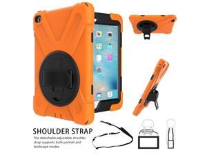 Werleo for iPad Mini 4 Case Three Layer Drop Protection Shockpoof Rugged Heavy Duty iPad Mini 4 Protective Case With a 360 Degree Swivel Stand Hand Strap and a Shoulder Strap for iPad Mini 4 Case Werleo for iPad Mini 4 Case Three Layer Drop Protection Shockpoof Rugged Heavy Duty iPad Mini 4 Protective Case With a 360 Degree Swivel Stand Hand Strap and a Shoulder Strap for iPad Mini 4 Case