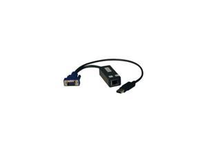 Tripp Lite B078-101-USB-1  NetCommander USB Server Interface Module B078-101-USB-1 - KVM extender - up to 98 ft