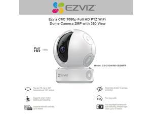 Ezviz C6C EZ360 Interior 1080p Full HD PTZ WiFi 360 deg Camera Works with Alexa & Google Assistant