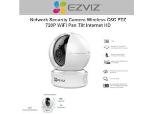 Ezviz C6C PTZ 720P WiFi Pan Tilt Internet HD Wireless Camera (White)