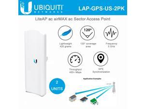 Ubiquiti Networks LiteAP ac LAP-GPS 2 UNITS 5GHz 2x2 MIMO airMAX ac Sector Access Point 450Mbps