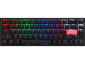 Ducky One 2 SF RGB LED 65% Double Shot PBT Gaming Mechanical Keyboard - Cherry MX Silver