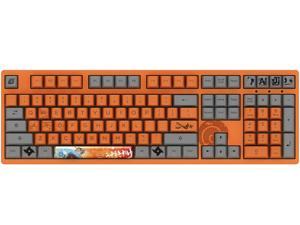 AKKO 3108V2 Naruto Uzumaki Full Size Gaming Mechanical Keyboard
