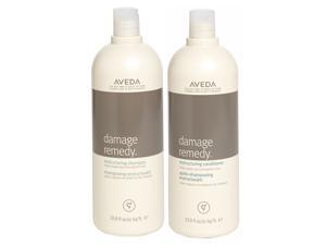 Aveda Damage Remedy Shampoo & Conditioner Liter Duo Set 33.8 oz Aveda Damage Remedy Shampoo & Conditioner Liter Duo Set 33.8 oz