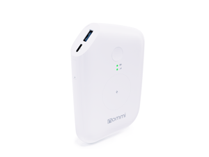 Nommi Power: Secured 4G LTE Unlocked Hotspot | Global Coverage via SIM/eSIM in 150 Countries | Roaming Free | Wi-Fi Extender | Built-in VPN | Wireless Power Bank 10000 mAh| Qi Charger | White Nommi Power: Secured 4G LTE Unlocked Hotspot | Global Coverage via SIM/eSIM in 150 Countries | Roaming Free | Wi-Fi Extender | Built-in VPN | Wireless Power Bank 10000 mAh| Qi Charger | White