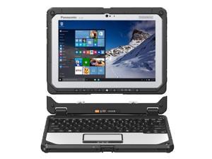 Panasonic Toughbook CF-20, Rugged Laptop (2 in 1), 10.1" WUXGA, Intel Core m5-6Y57 @ 1.1GHz, 4G LTE, 8GB, 128GB SSD, Webcam, Rear Camera, Backlit Keyboard, Windows 10 Pro