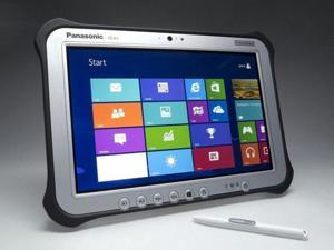 Panasonic Toughpad G1, FZ-G1 MK4 Rugged Tablet, Grade A, Intel Core i5-6300U, 10.1" Multi Touch + Digitizer, 256GB SSD, 8GB, Wi-fi, Bluetooth, Webcam, Rear Camera, Barcode Reader, Win10 Professional