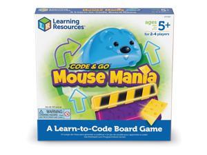 Learning Resources Board Game Mouse Mania 10"Wx10"Lx1-7/10"H Multi LER2863 Learning Resources Board Game Mouse Mania 10"Wx10"Lx1-7/10"H Multi LER2863