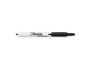 Sharpie Retractable Permanent Marker Fine Point Black 32701 Sharpie Retractable Permanent Marker Fine Point Black 32701